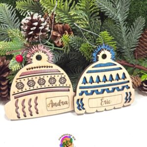 Decoratiune Glob lemn - Caciula