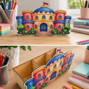 Cutie birou - Tematică Castel