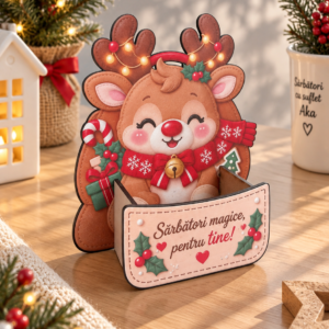 Cutie Sărbători magice - Ren